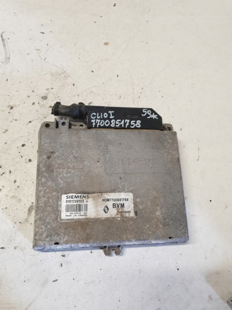фото №1, Блок керування двигуна renault clio i 77008517558