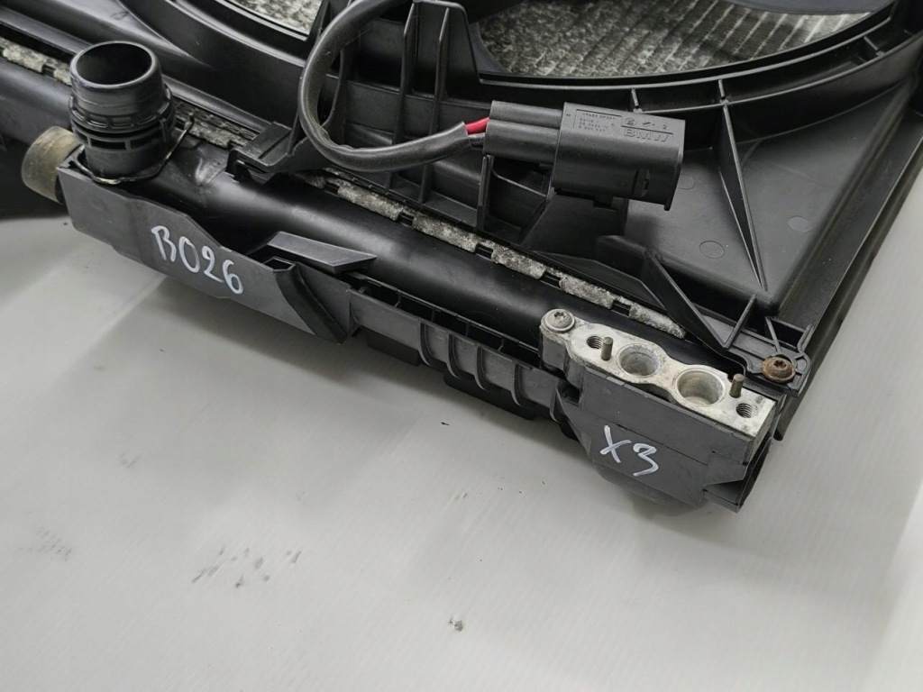 фото №14, Комплект радіатор вентилятор bmw x3 e83 2.0d