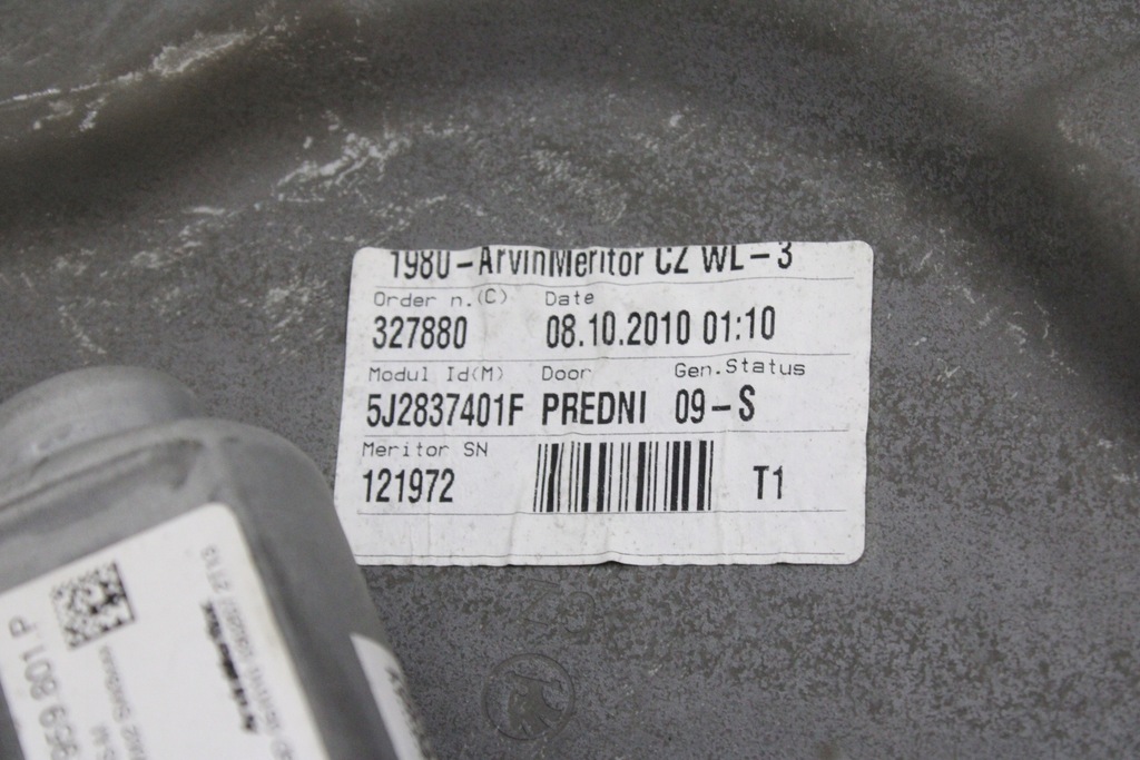 фото №8, Skoda fabia ii 2007r- подъемник стекло левый перед