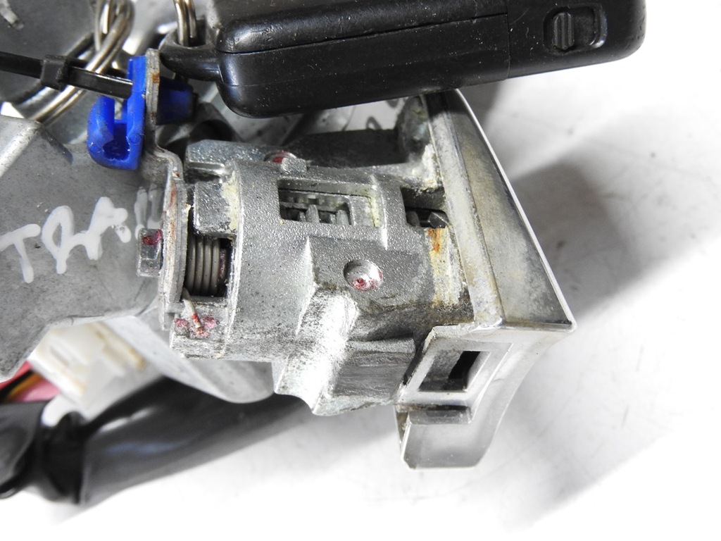 фото №7, Nissan x-trail t31 08-13 замок зажигания ключ вкладка комплект