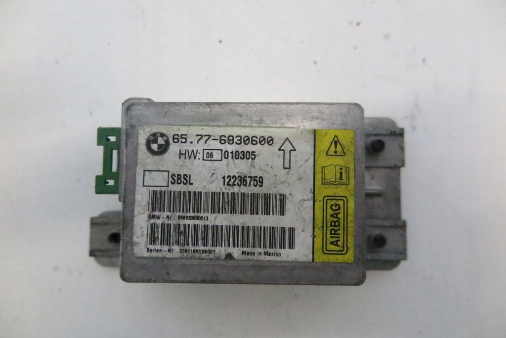 фото №1, Модуль датчик air bag bmw 7 6930600