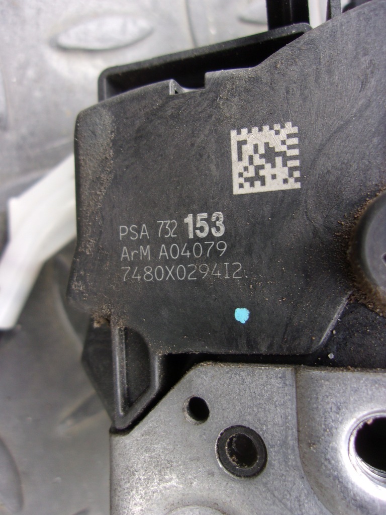 фото №3, Citroen c5 iii замок дверь правый задняя 6 pin