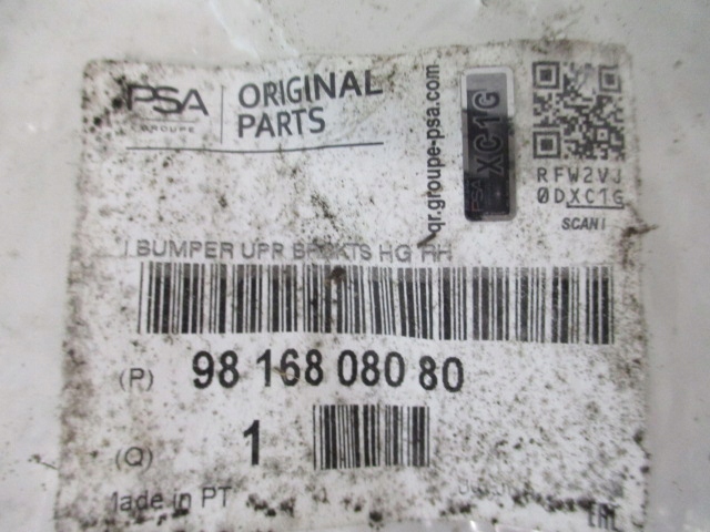 Rifter partner berlingo 18- напрямна кронштейн бампера заднього правий новий оригінал . Київ