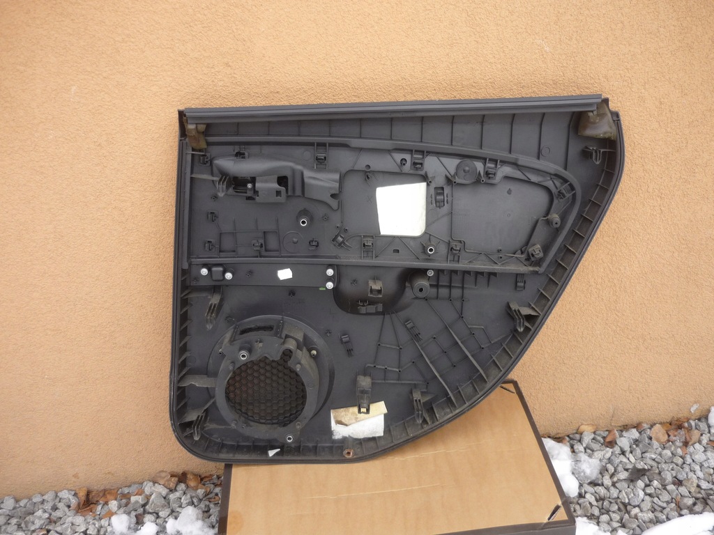 фото №8, Обшивка обивка дверь левый задняя seat leon ii хороший bordowy