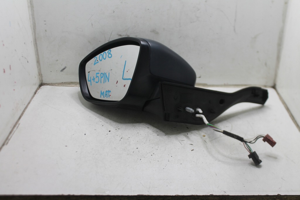 фото №1, Зеркало левая 9pin peugeot 2008 i mat 13-19 anglik