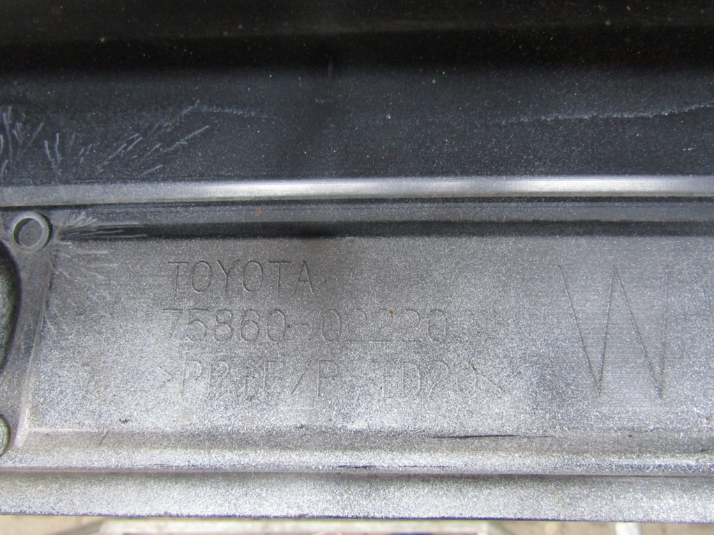 фото №11, Молдинг поріг ліва toyota corolla xii kombi e21