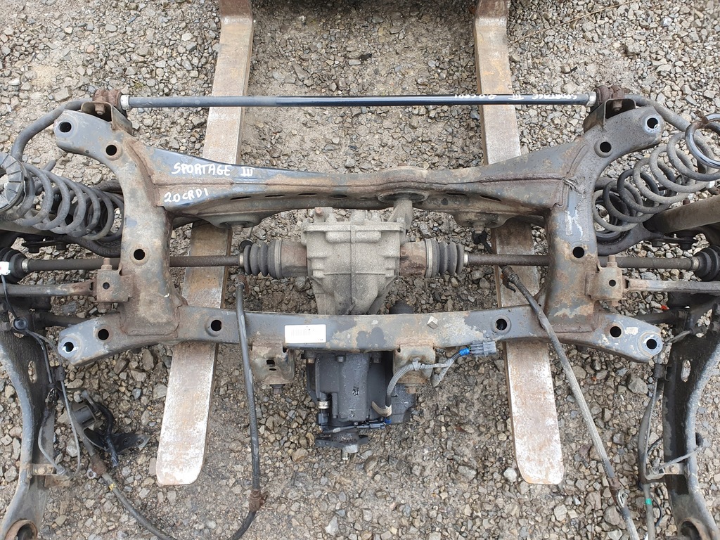 фото №1, Kia sportage iii ix35 4x4 важіль поворотний кулак права ступиця підвіска задня