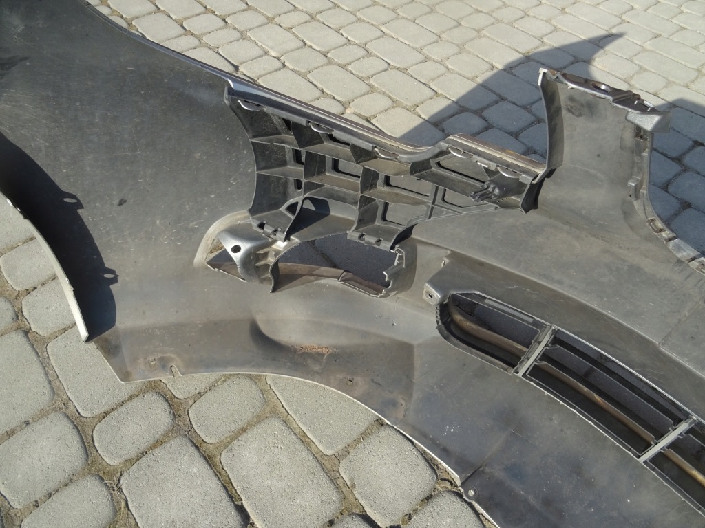 Superb ii 08-12 бампер передній bez отворів хром Київ