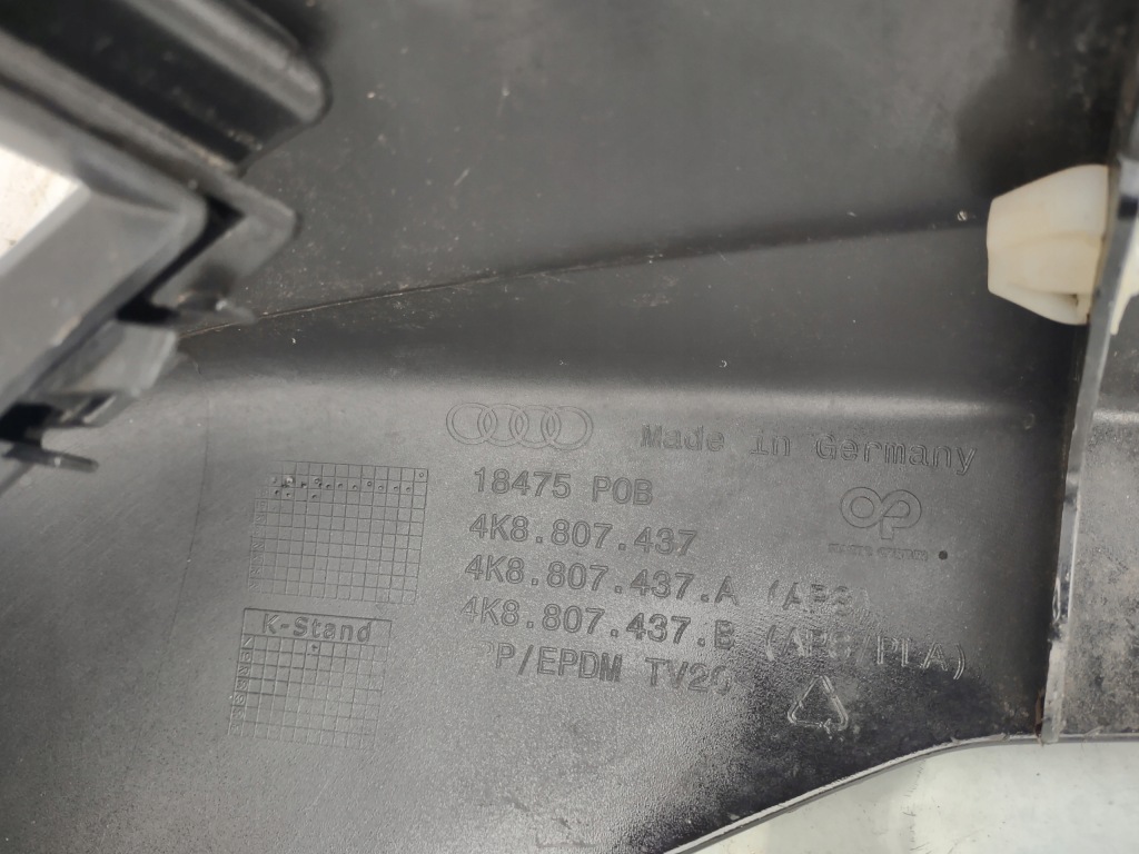 Audi a7 ii c8 4k8 17-21 бампер перед передній 6xpdc+ омивачі 4k8807437b Оригінал