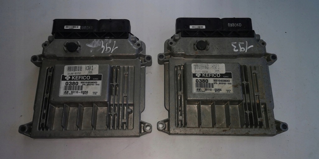 фото №7, Бортовой компьютер ecu hyundai i20 39110-03256 9001040380kd