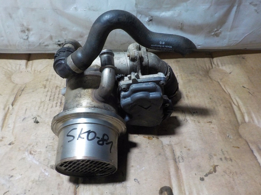 фото №1, Skoda rapid 1.6 tdi 2016r радіатор вихлопних газів egr 04l131512
