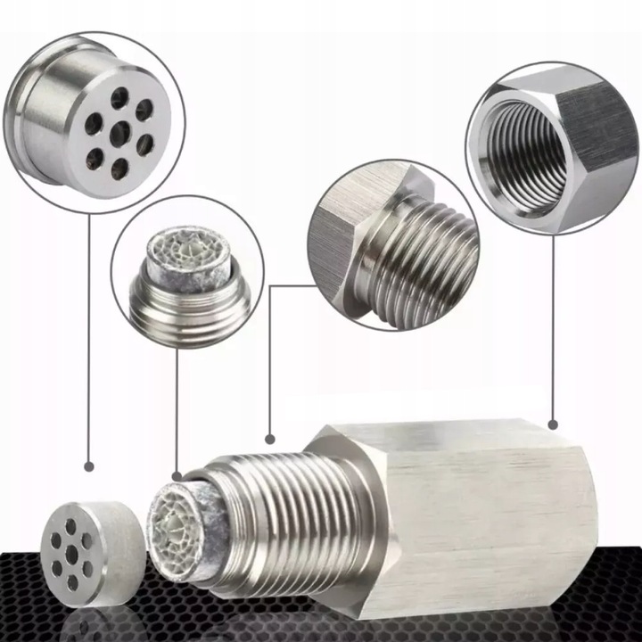 фото №5, Эмулятор угловой 90° с катализатор m18x1,5 датчик лямбда-зонд