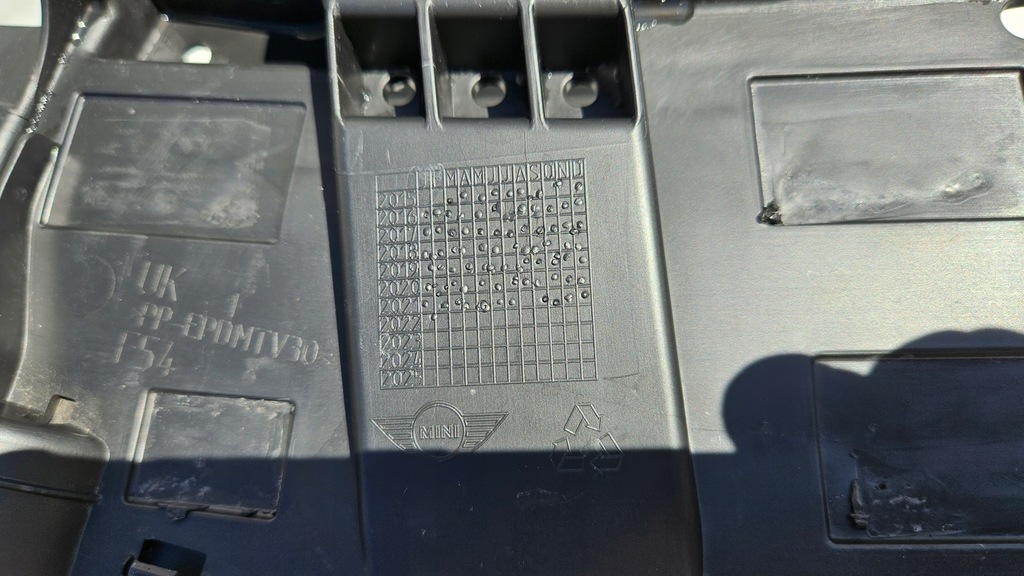 фото №6, Корпус молдинг спойлер крышки задний mini clubman 2