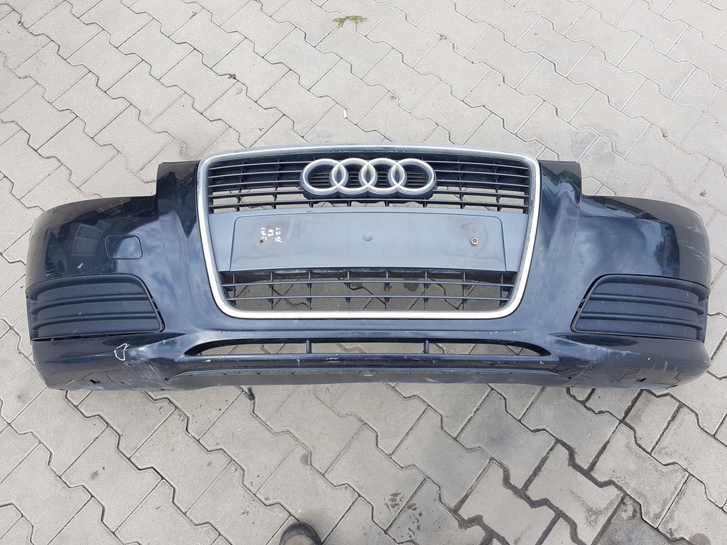 фото №5, Audi a3 8p lift 08-12r бампер перед решётка радиатора