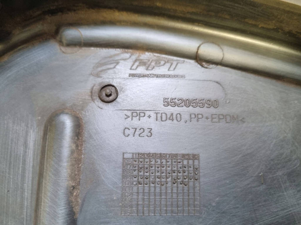 фото №9, Корпус защита ремень распределительного вала fiat doblo ii 1.6 m-jet mjet 55205590