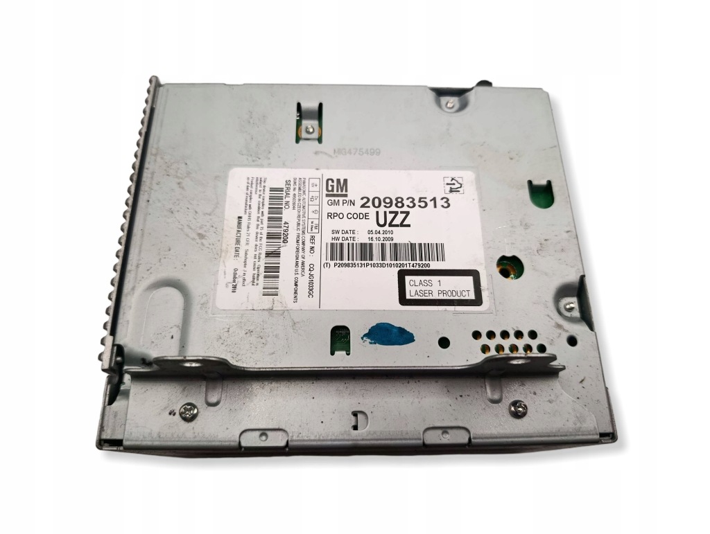 фото №1, Opel astra j 2011 панель / радіопрогравач cd/dvd/gps