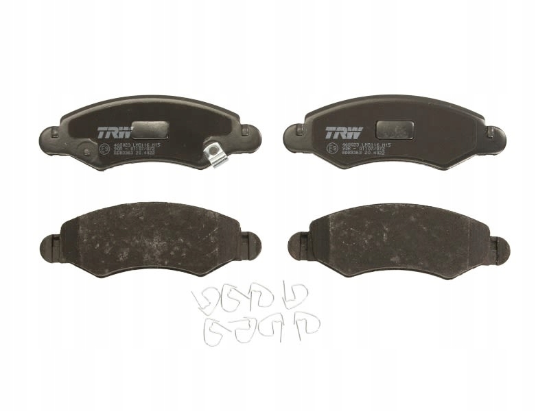 фото №14, Trw gdb3363 набор тормозных колодок тормозных, тормоза дисковые
