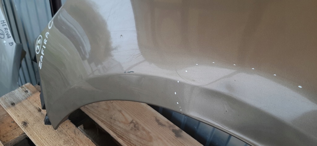 фото №10, Крыло левый перед opel zafira c лак 41e 12-16