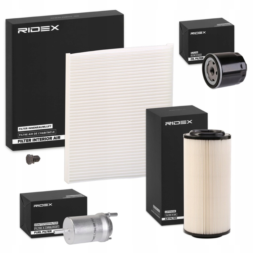 Купить Набор фильтров ridex 4055f15915 do audi a2 8z0 do seat altea 5p1