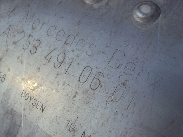 фото №8, Гаситель выхлоп mercedes glc coupe x253 2.2 cdi fl