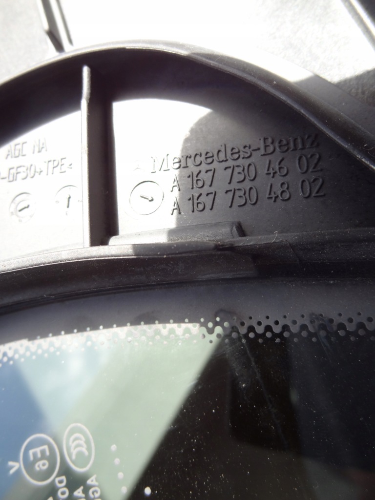 Купить Стекло боковая mercedes gle 167 правый задний  1677304602