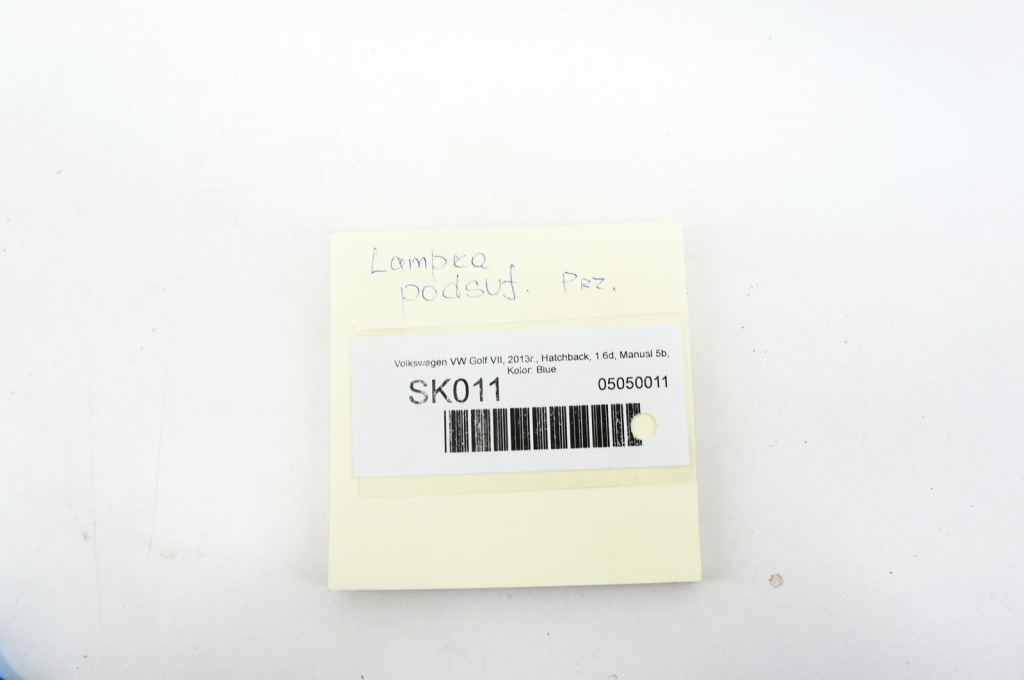 фото №6, Sk011 vw golf vii лампа потолочный перед 5g0868837 5g0867591