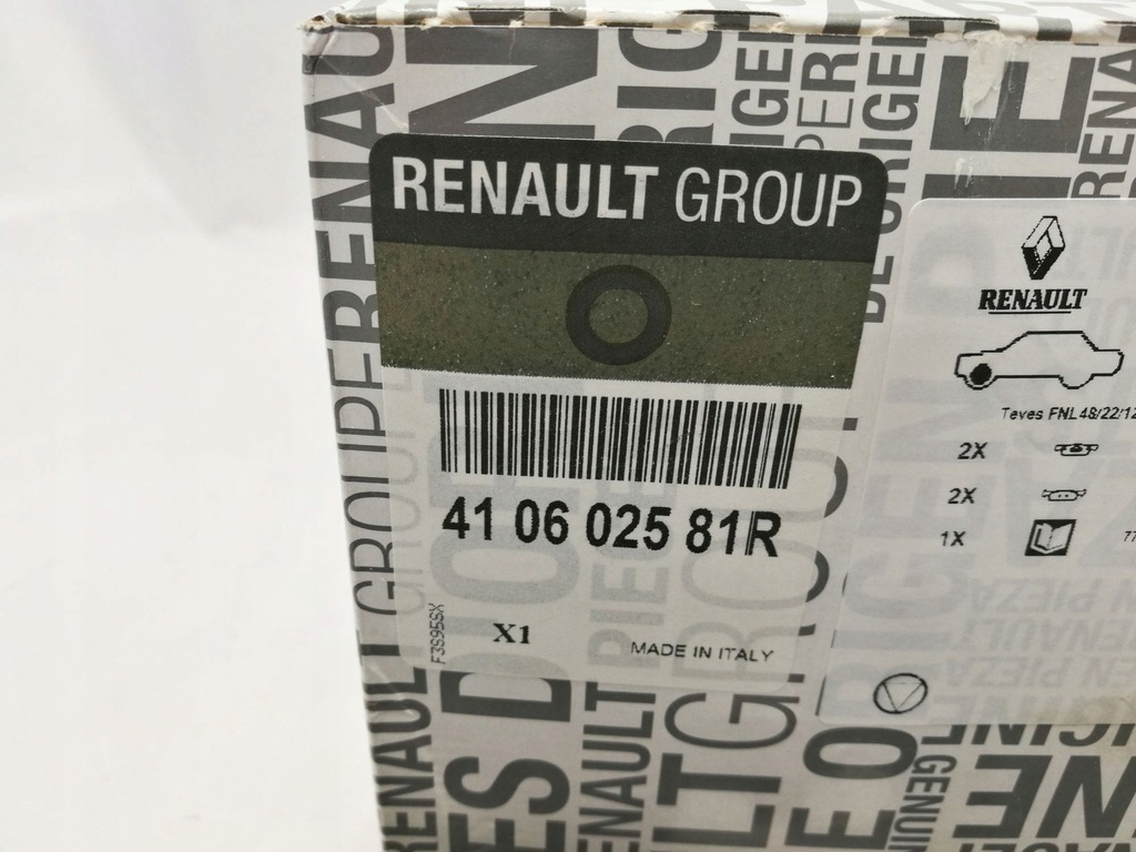 фото №2, Гальмівні колодки гальмівні renault clio iv перед оригінал