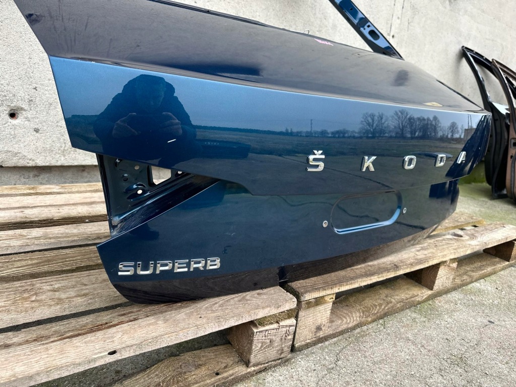 фото №4, Крышка багажника багажника задняя задняя skoda superb iii 3 3v 3v5 sedan hb lift fl ladna