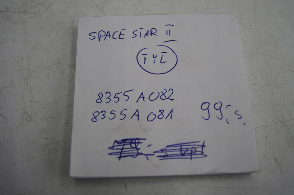 фото №13, Отражатель бампера левый + правый лампа заднего space star ii 1.0 lift