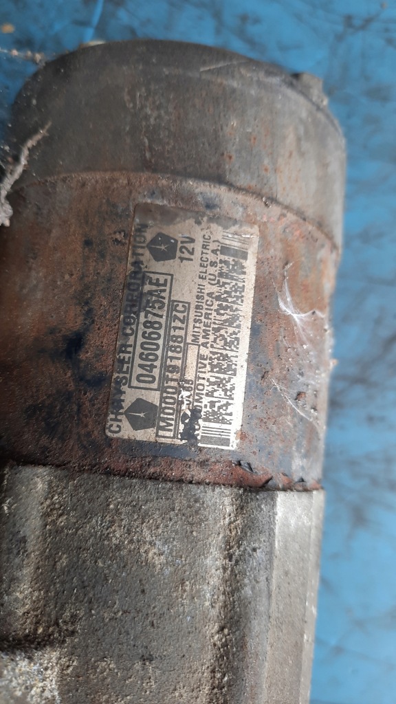 фото №4, Стартер 04606875ae chrysler sebring 2.7b