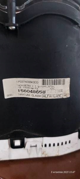 Счетчик 156048658 alfa 166 1.9 jtd Цена