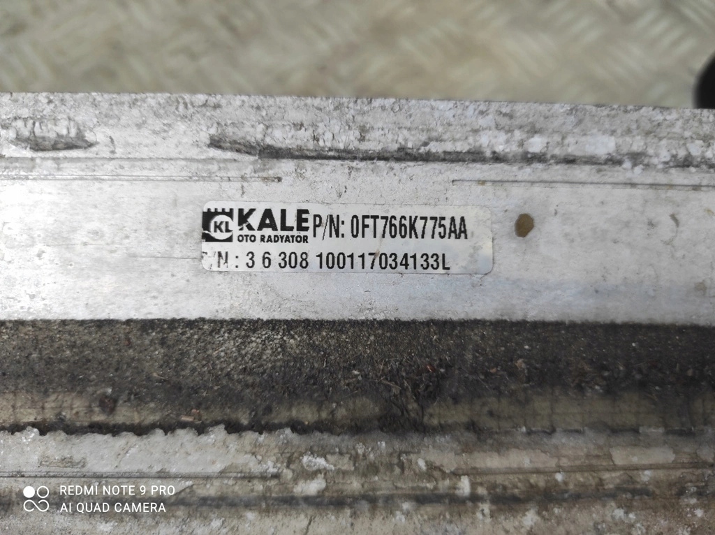 фото №16, Ford transit courier tourneo courier 1.0 радиатор радиатор вентилятор