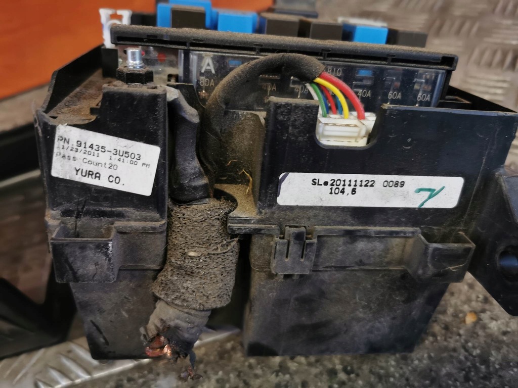 фото №6, Коробка запобіжників kia sportage iii 91950-3w530