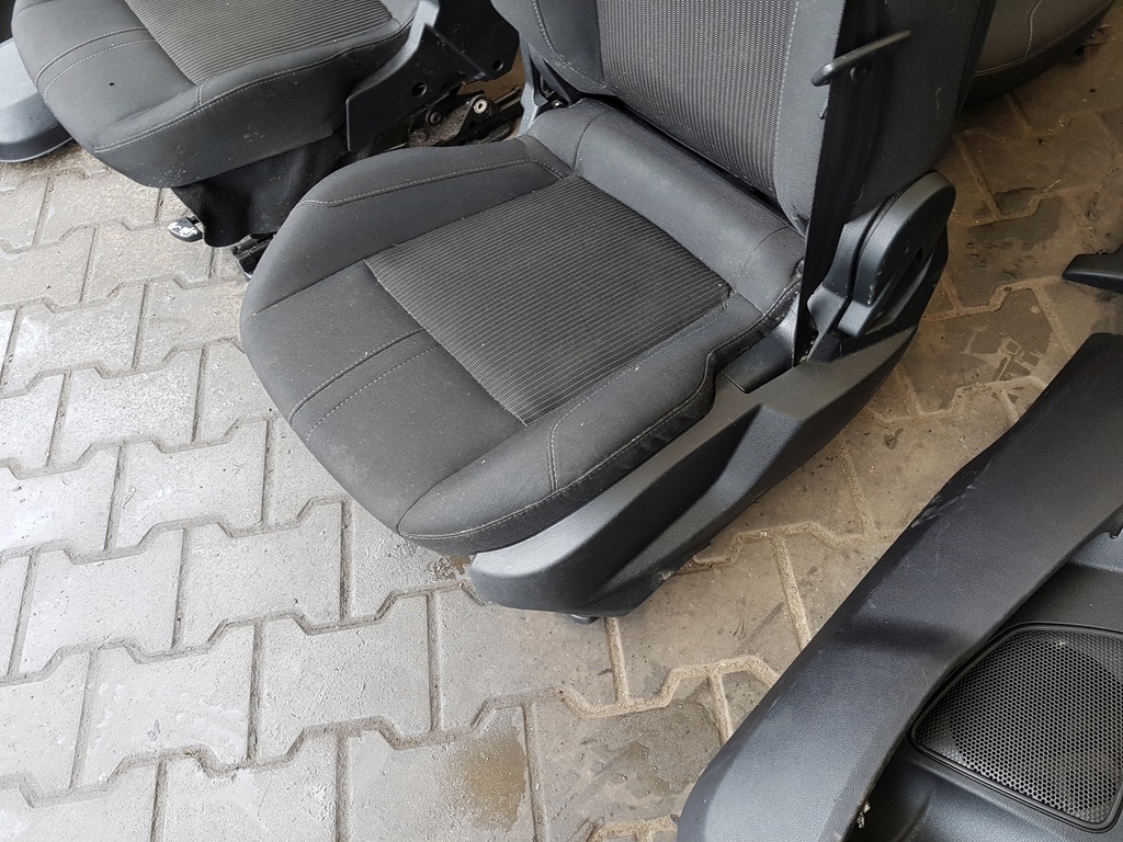 фото №7, Ford b-max 12r- сиденья заднее сиденье переходник do фургон