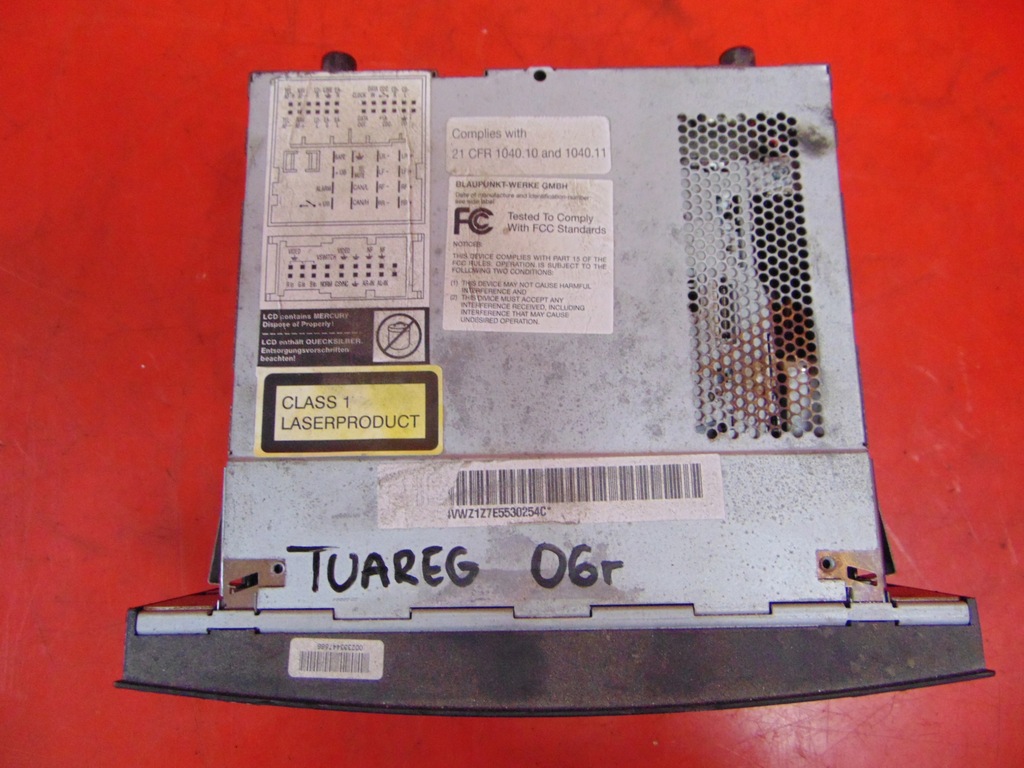 фото №2, Vw touareg 7l 02- радіо навігація 7l6035191n