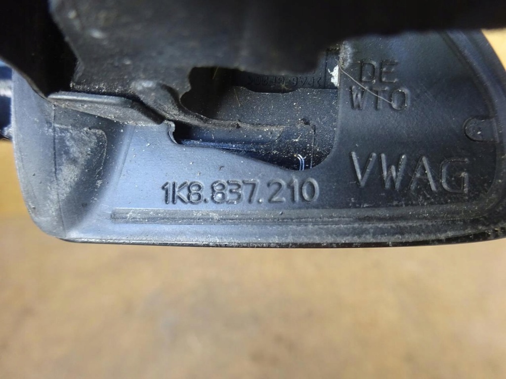 фото №10, Vw golf vi scirocco iii ручка наружная правая 1k8837210 1k8837206f