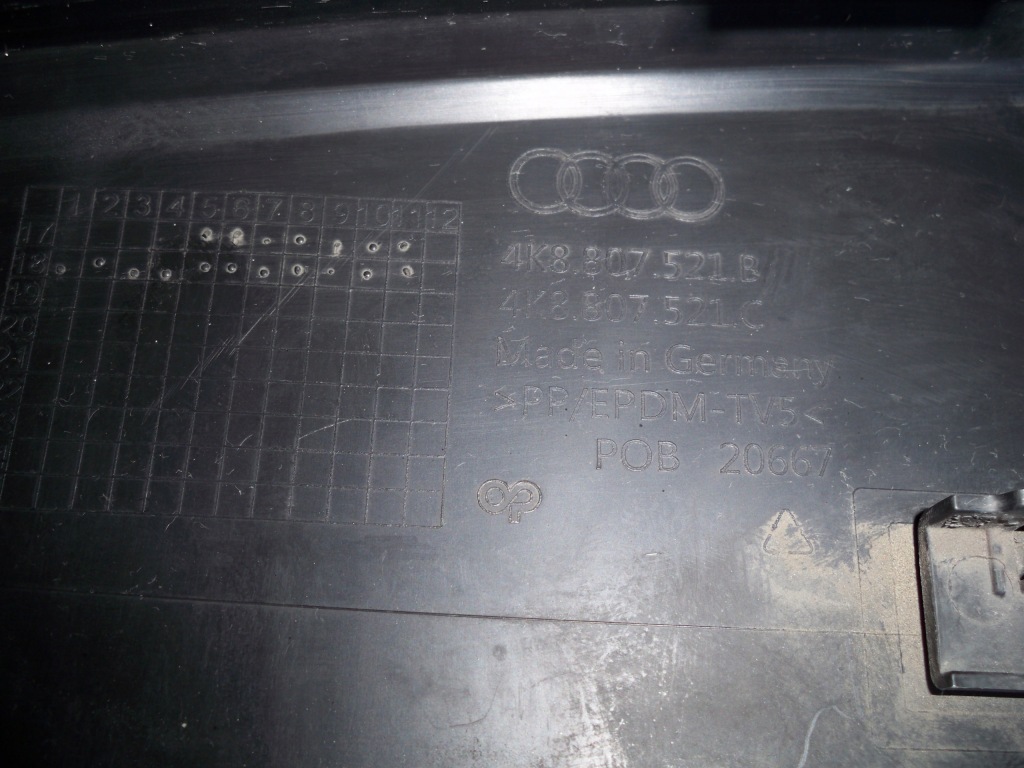 Бампер задняя задний audi a7 4k8 c8 lift s-line 17- с Разборки