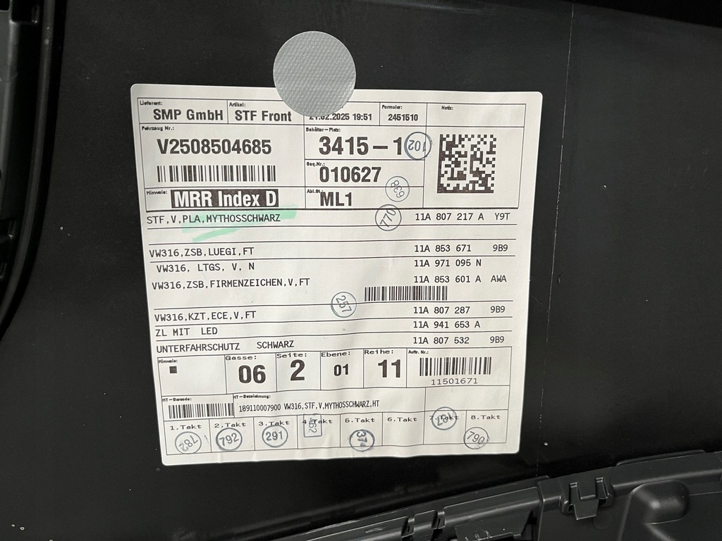 фото №10, Vw id4 id.4 бампер передній перед 6x pdc 11a807763 11a807217a 11a853671