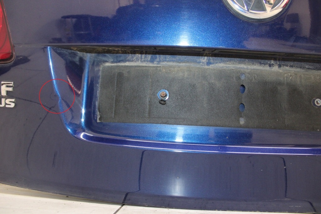 фото №8, Vw golf vi plus 09r- кришка багажника багажника задня задня ld5q