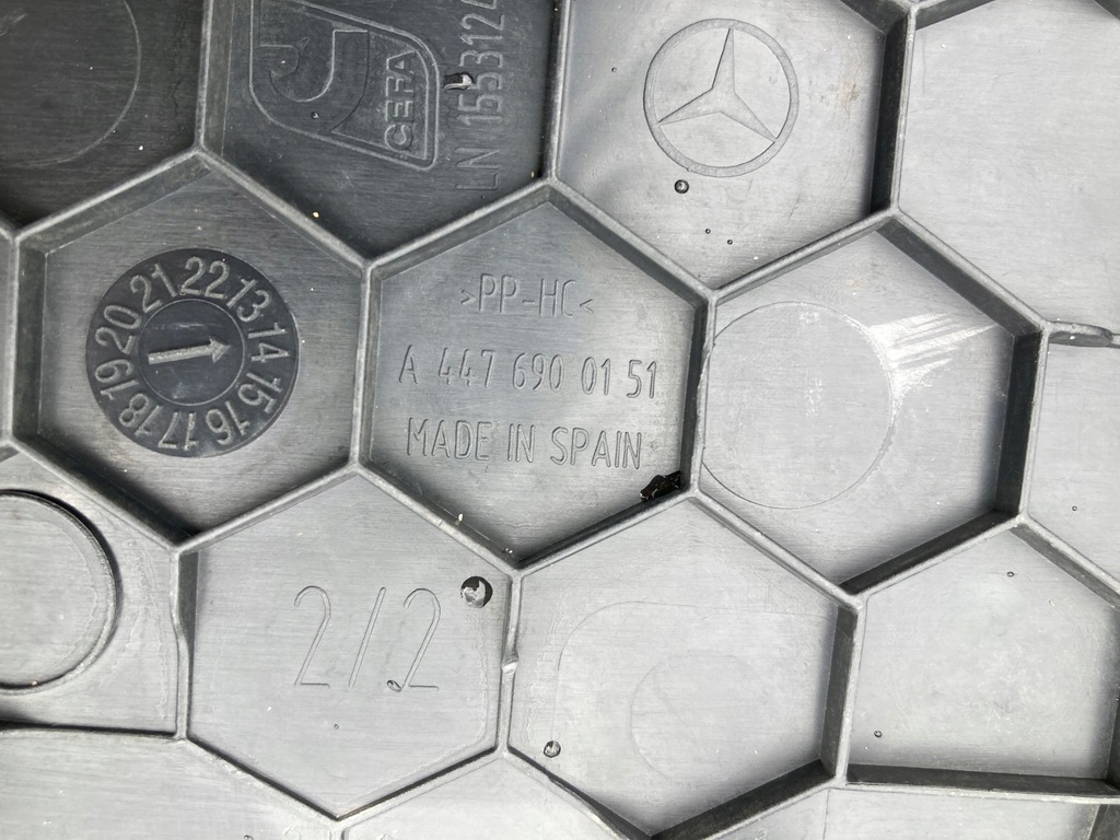 фото №7, Mercedes-benz w447 vito накладка поріг поріг підніжка багажника a4476900151