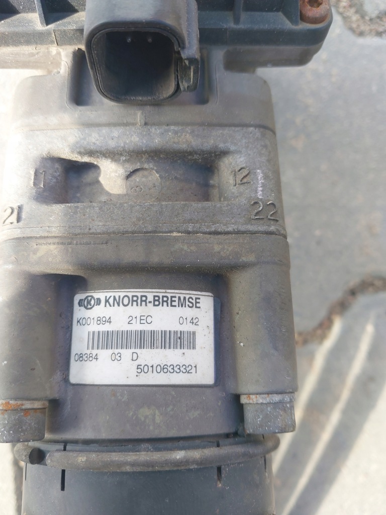 Клапан главный под педаль тормоза renault premium dxi Оригинал