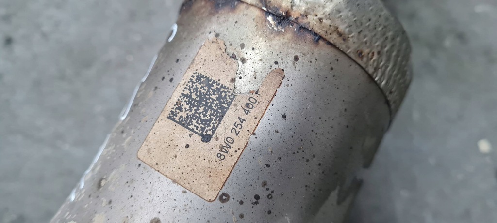 фото №10, A5 8w каталізатор фільтр fap 2.0 tdi 4g0131703ae a4 b9 8w