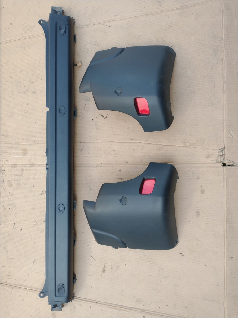 фото №1, Renault master iv 2021 rok бампер задняя с pdc kompletny