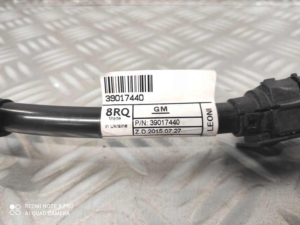 Клема мінусова акумулятор opel astra k v 39017440 wyszków wawa Недорого