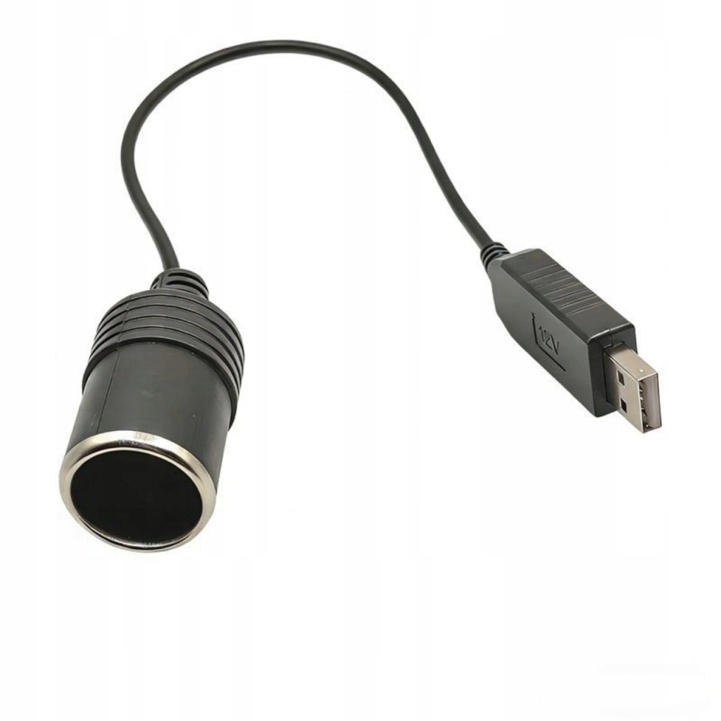 Купити Usb c męski 5v 3a до 12v роз'єм прикурювача адаптер конвертер kabla