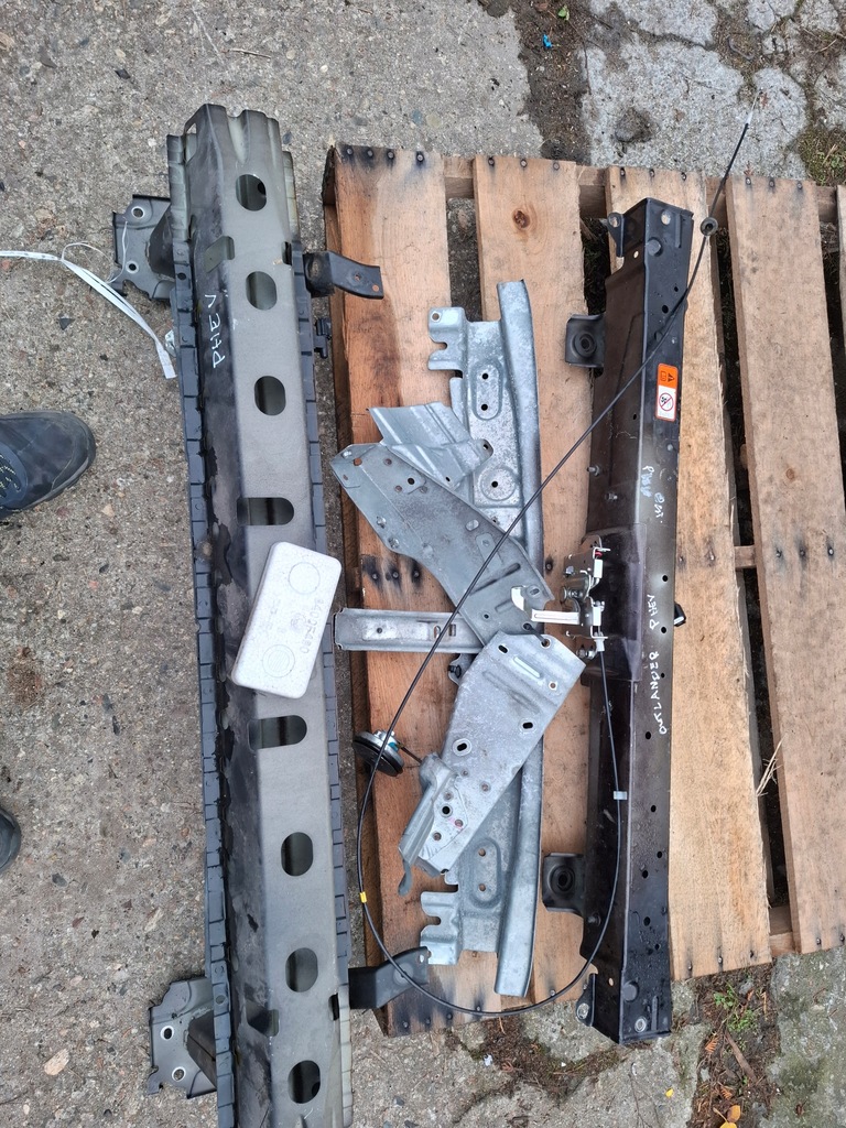 фото №8, Mitsubishi outlander iii 3 lift 15- pas передний балка комплект радиатор phev