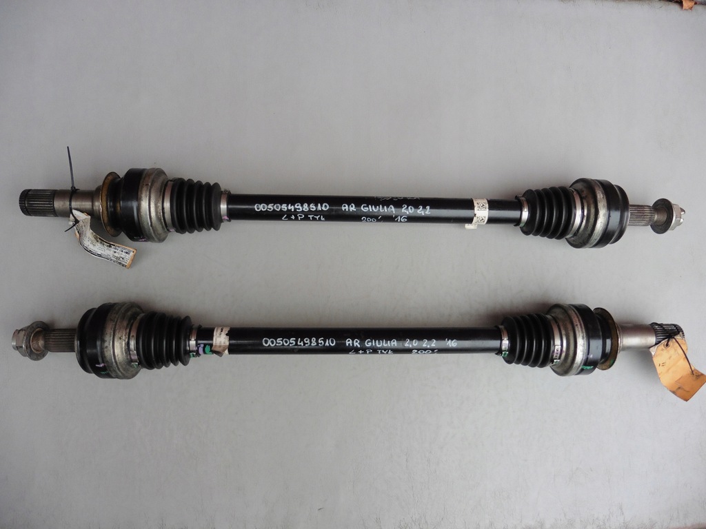 фото №1, Привідний вал alfa romeo правий лівий задня giulia 2,0 2,2 16r