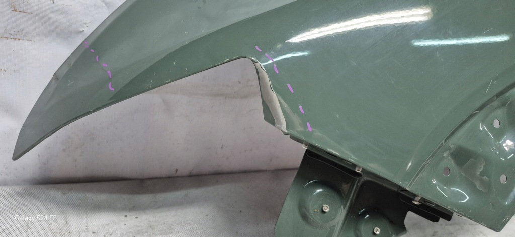 Dacia duster 3 3 24- крило перед передній ліве 631237188r Зі Шроту