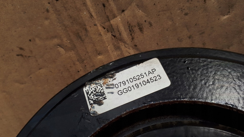 фото №9, S7 4g a7 шкив коленчатого вала 4.0 tfsi s6 a6 c7