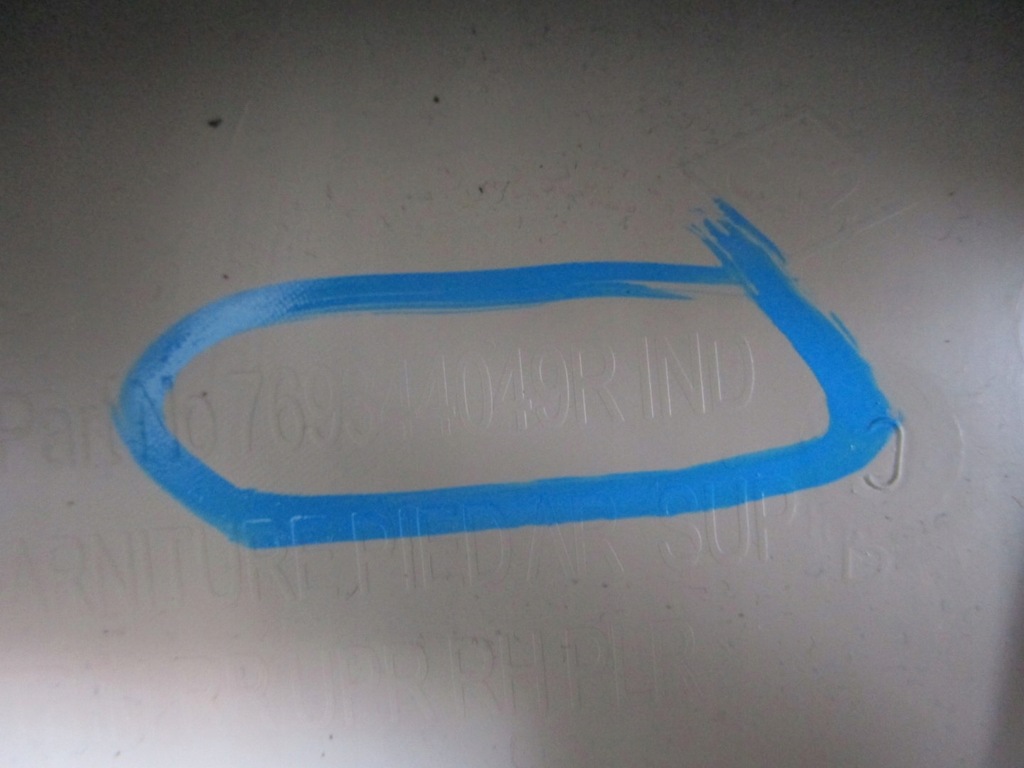 фото №5, Пластик захист na блок двигуна dacia duster 769344049r